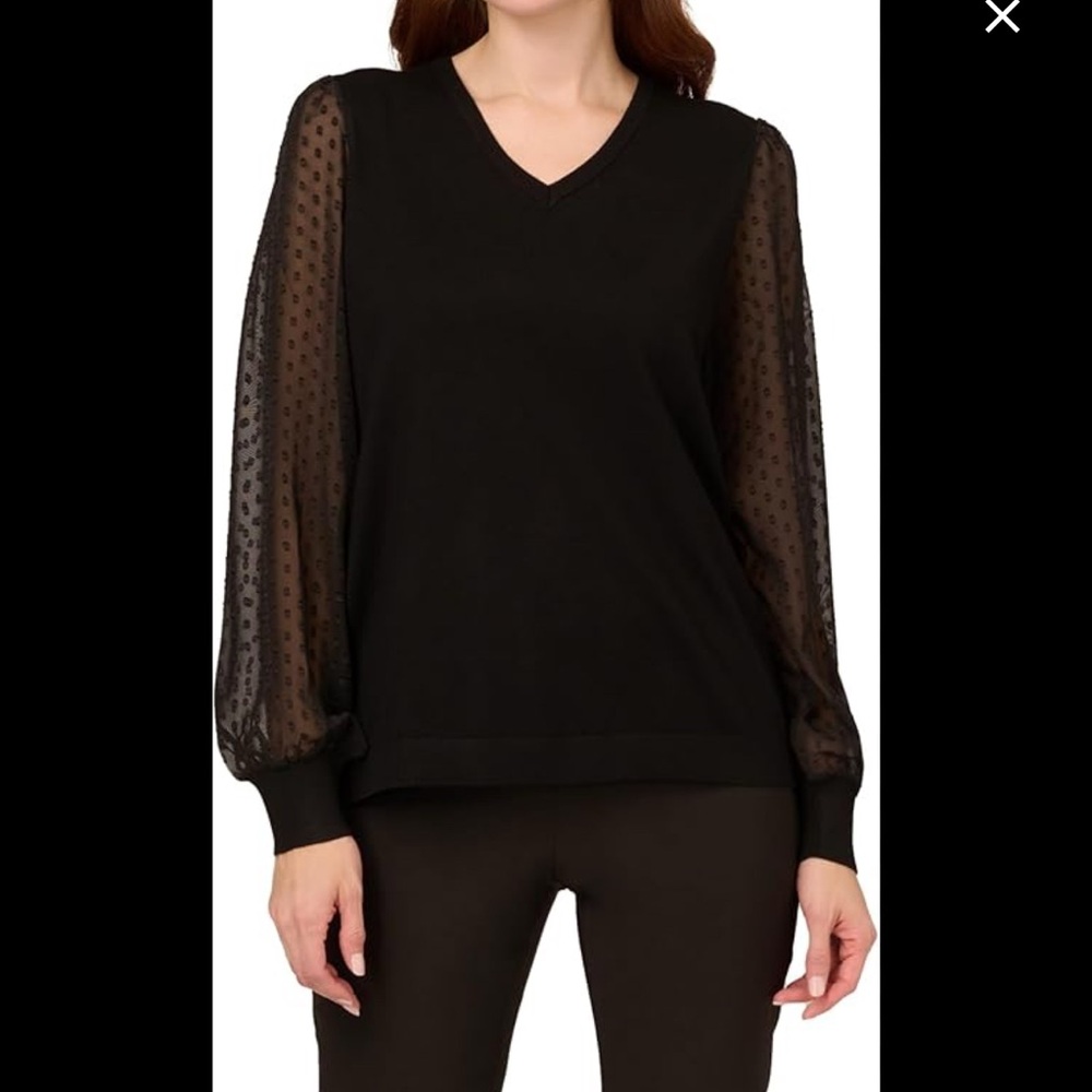 Adrianna Papell Black Top